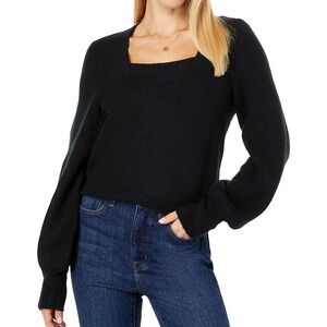 NWT Madewell Melwood Square-Neck Pullover Sweater in Coziest Yarn